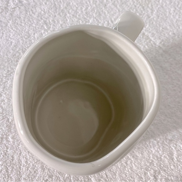Raw Dunn Cream Oversized Asymmetrical Mrs. Mug Coffee Cup - Picture 5 of 8